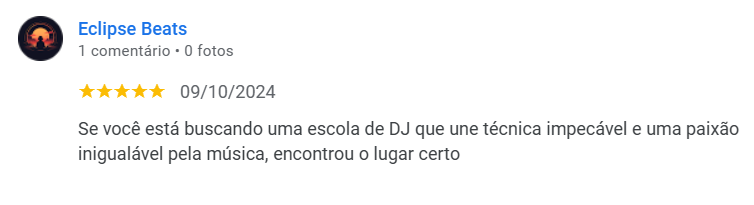 Avaliação de aluno no Google