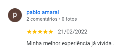 Avaliação de aluno no Google