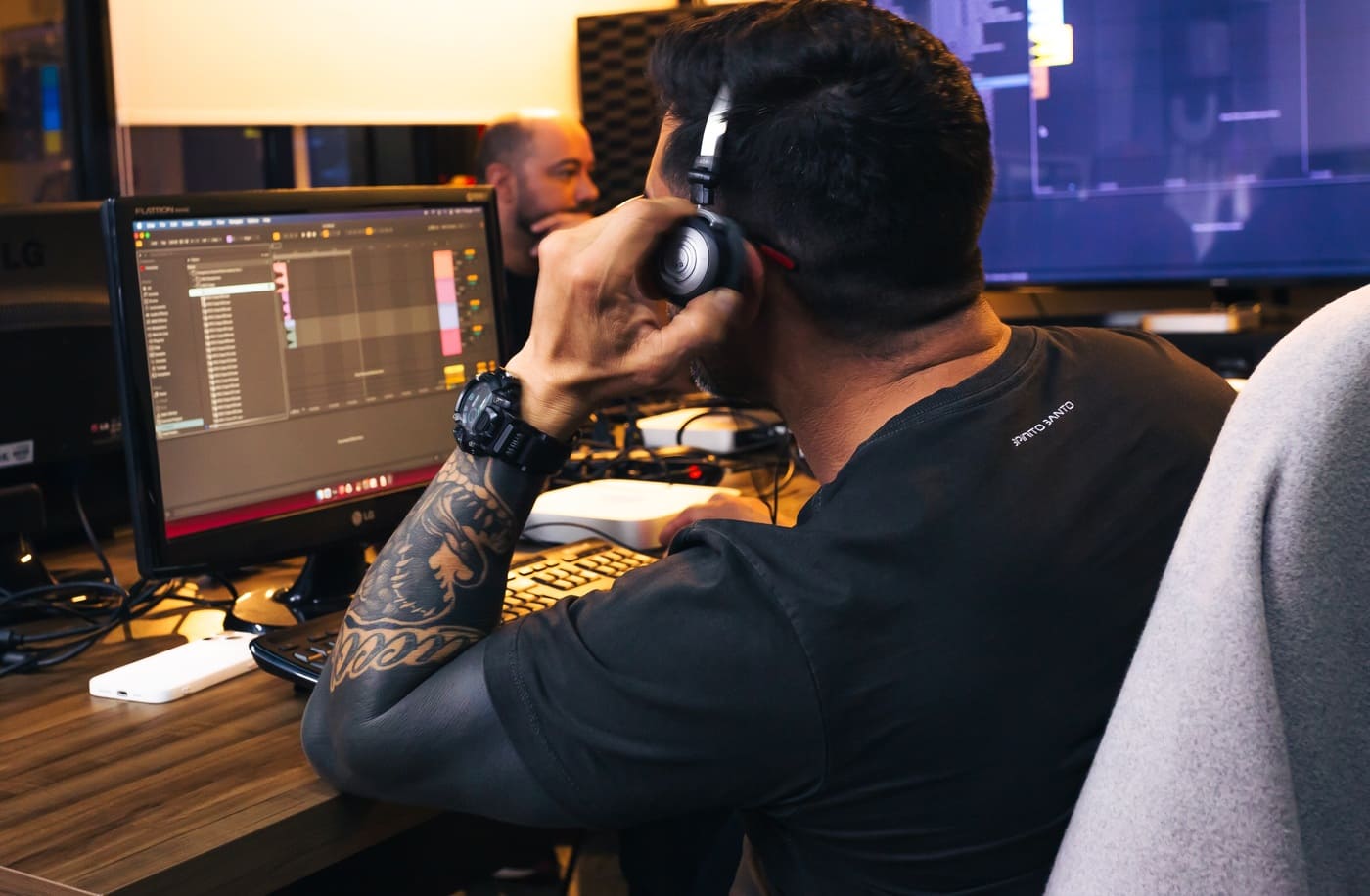 Produção musical profissional